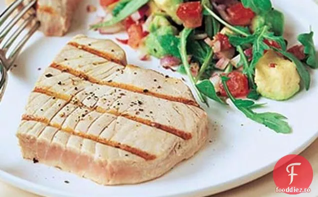 Fripturi De Ton Cu Salsa Groasă De Avocado