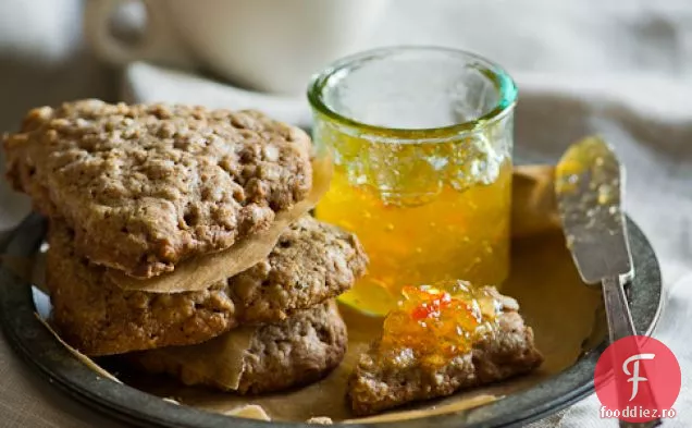 Rețetă De Scone Cu Unt Brun Și Ovăz