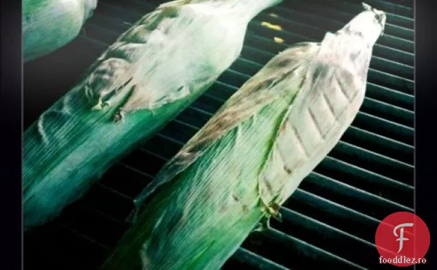 Porumbul la grătar al lui Wendy cu unt picant de Jalapeno