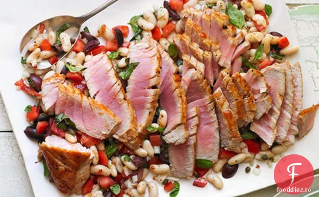 Ton ars cu salată italiană de fasole albă