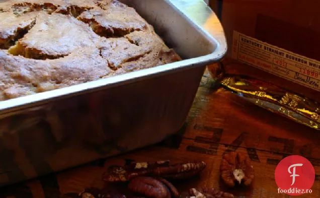 Unt Brun Bourbon Pecan Pâine Cu Banane