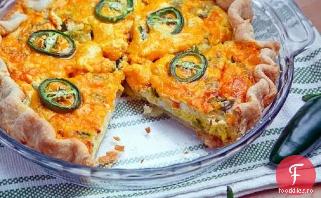 Jalape o popper Quiche