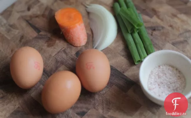 Omletă în stil coreean (gaeran Mari)