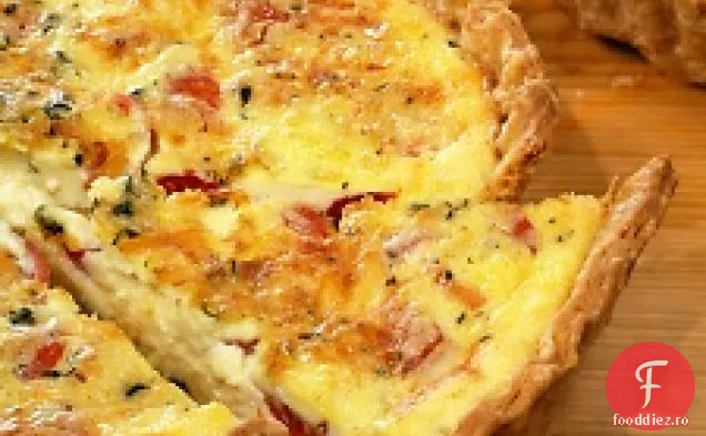 Quiche De Porumb Și Roșii