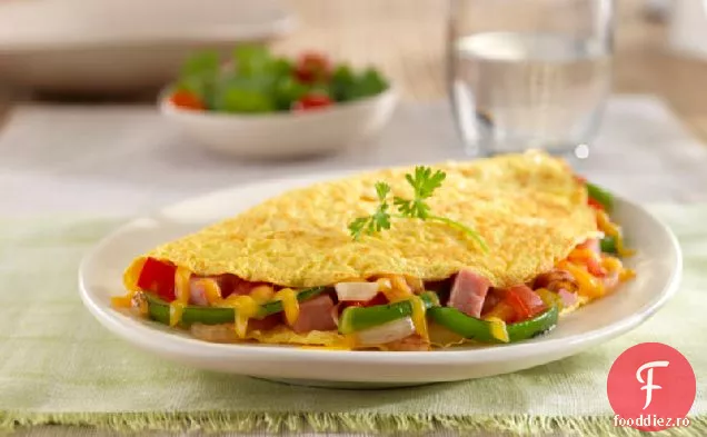 Omletă Cu Șuncă Și Legume