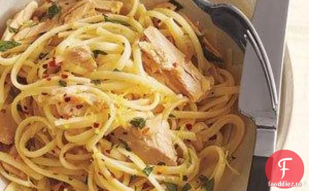 Paste Cu Ton Lemony Și Ulei De Măsline