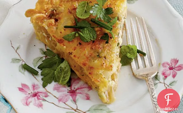 Quiche De Ceapă Caramelizată