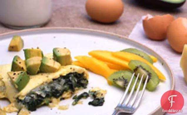 Omletă Cu Spanac Și Ierburi