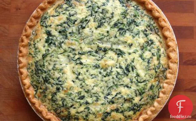 Quiche Cu Spanac Și Gruyere