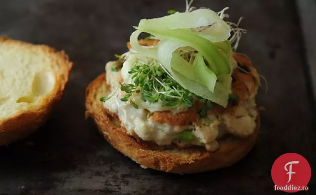 Burgeri De Ton Cu Maioneză De Ghimbir Wasabi