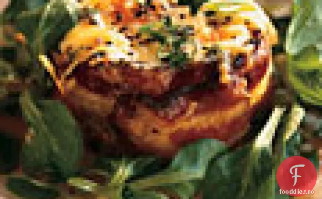 Ouă învelite cu slănină cu mămăligă