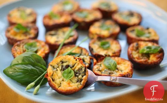 Mini-quiches fără crustă
