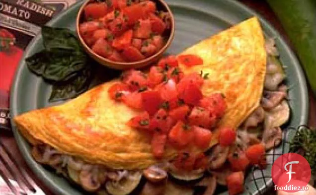 Omletă La Grătar De Grădină