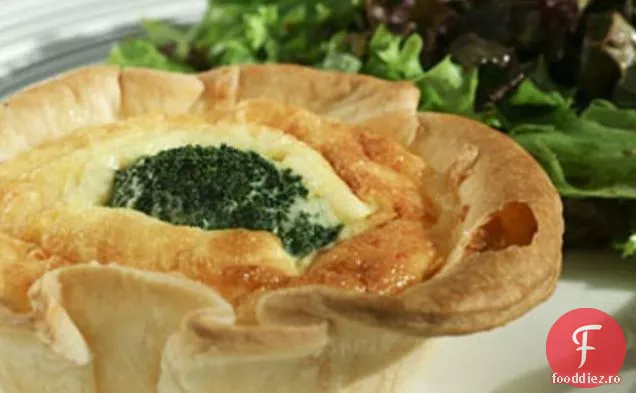 Quiche Cu Broccoli Și Cheddar
