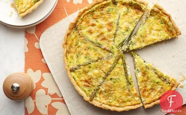 Quiche De Sparanghel
