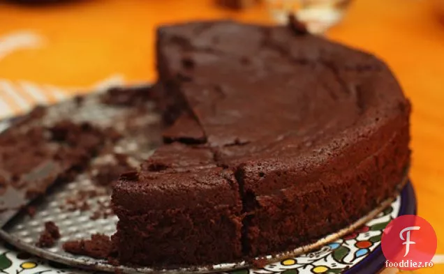 Tort de ciocolată-prune