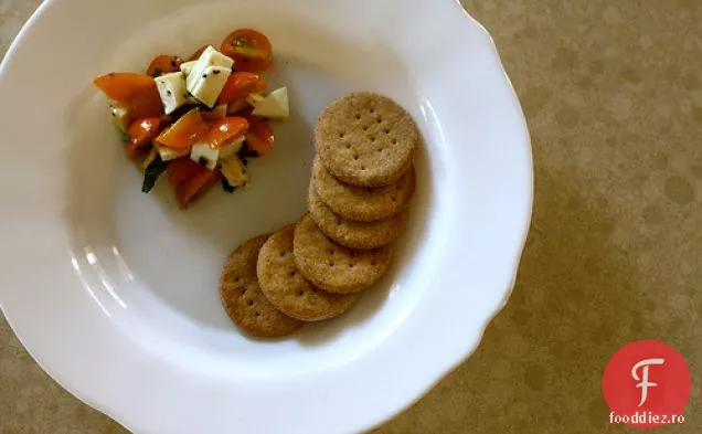 Crackers Picante De Parmezan Din Făină De Porumb