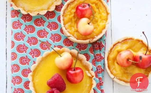 Tartă cu lapte de capră și miere