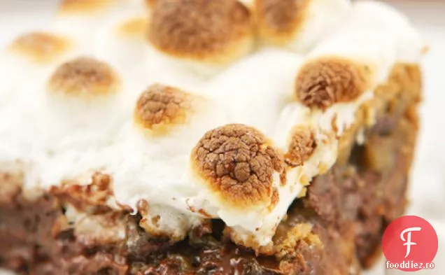Brownies de Marshmallow umplute cu Rolo