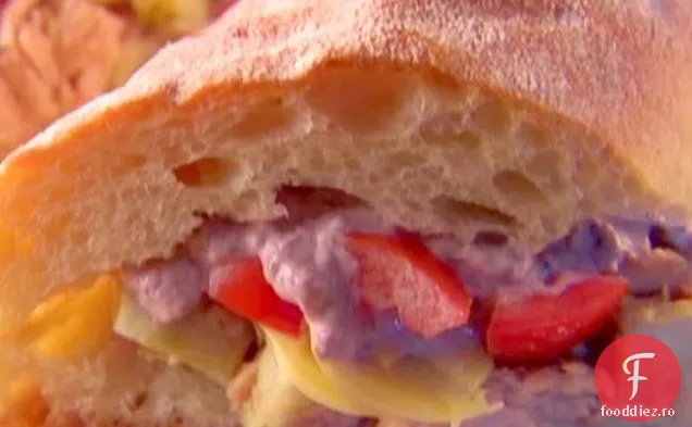 Panini de ton și anghinare