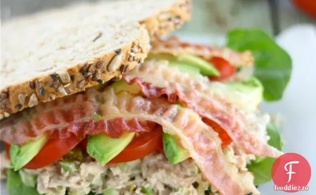 Tuna California Club Sandwich