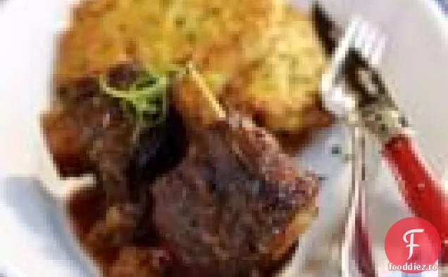 Bourbon Și Piper Negru Coaste Scurte Fierte