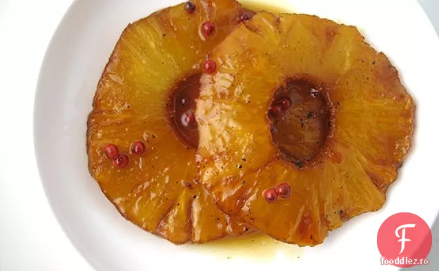 Ananas Prăjit Cu Boabe De Piper Roz