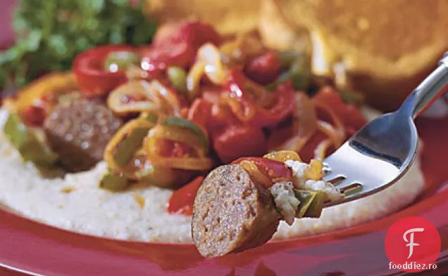 Cârnați Italieni Cu Gust De Roșii-Ardei