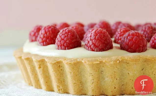 Tarta Cu Zmeura De Ciocolata Alba