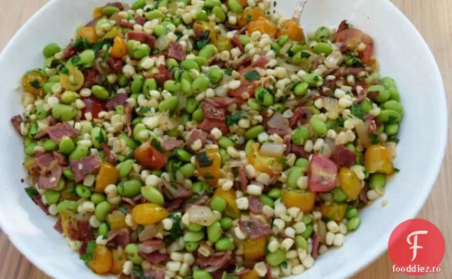 Porumb Și Edamame Succotash