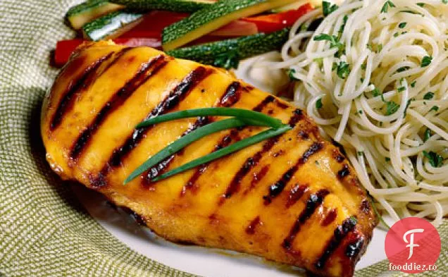 Pui La Grătar Glazurat Cu Miere