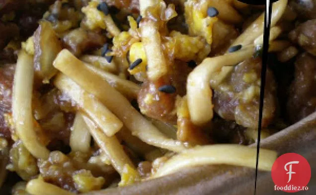 Carne De Porc Dulce Potsticker Cu Tăiței Udon