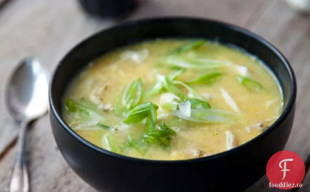 Supă Rămasă De Pui Și Porumb Dulce