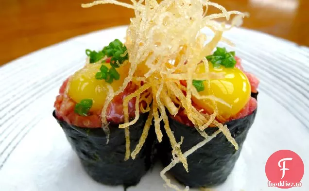 Rețetă De Sushi Wagyu Gunkan
