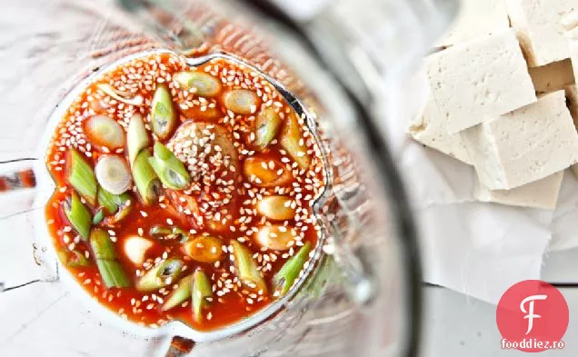 Sriracha-Tofu la grătar