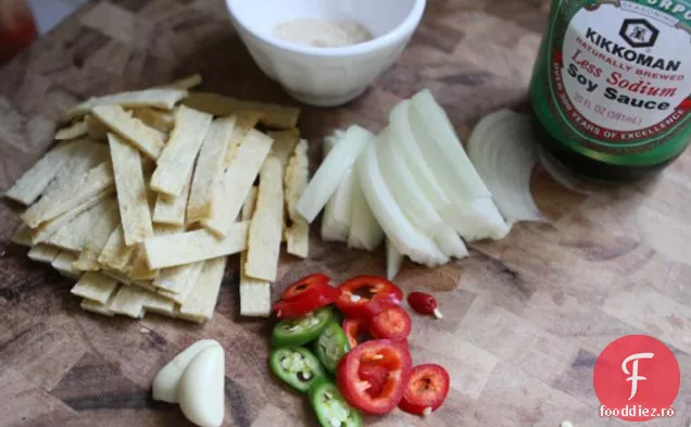 Tort de pește condimentat (Uh Mook Jorim)