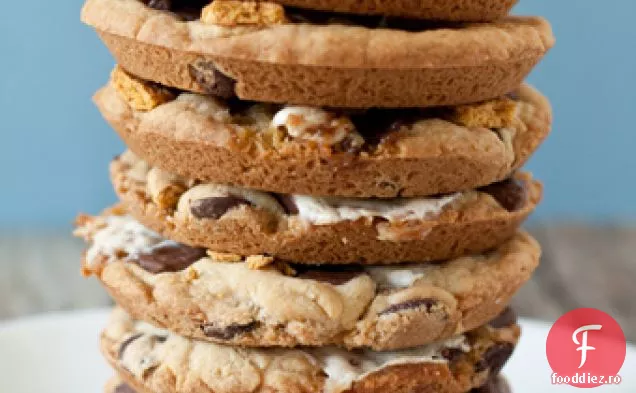 Cookie-uri gigant S ' mores