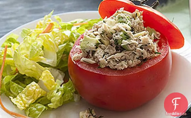 Roșii umplute cu ton și Avocado