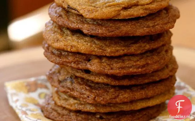 Cookie-Uri De Ciocolată Cu Melasă Chewy