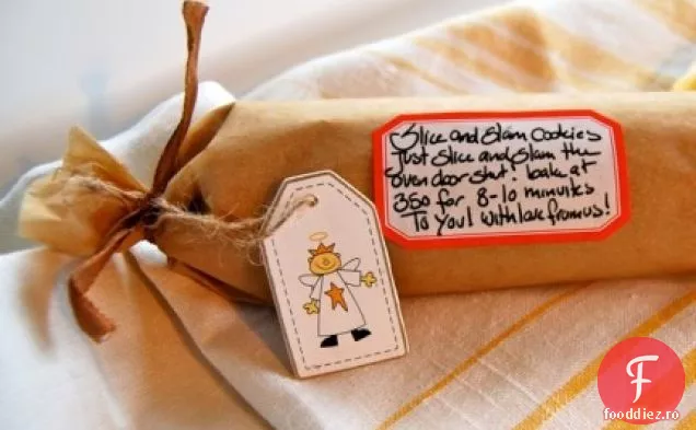 Aluat Cookie Pentru Un Cadou De Vacanță