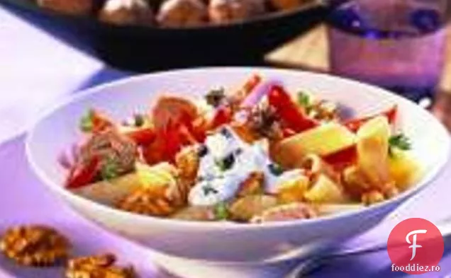 Salată De Paste Cu Ton Și Nuci