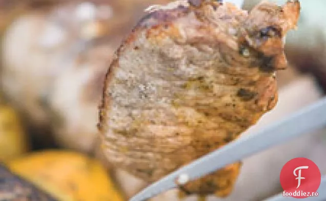 Loin De Porc La Grătar Cu Portocale, Chimen Și Coriandru