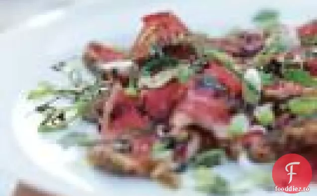 Filet De Vită Ars Cu Coriandru Și Mentă