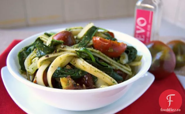 Pesto de spanac-coriandru