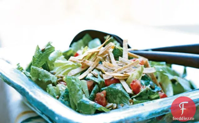 Salată Caesar cu pansament Chile-Cilantro