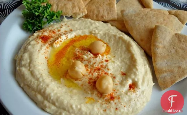 Ardei Iute Coriandru Hummus