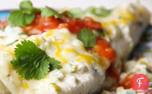Salsa Verde Enchiladas