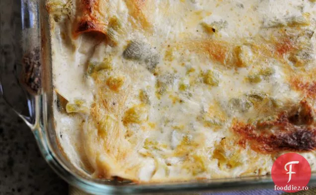 Enchiladas De Pui Alb