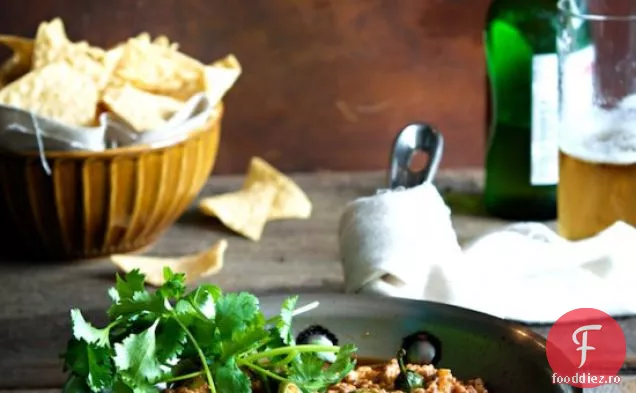 Hot Chorizo cremă de brânză Dip-un inspirat de fratele meu mai mic