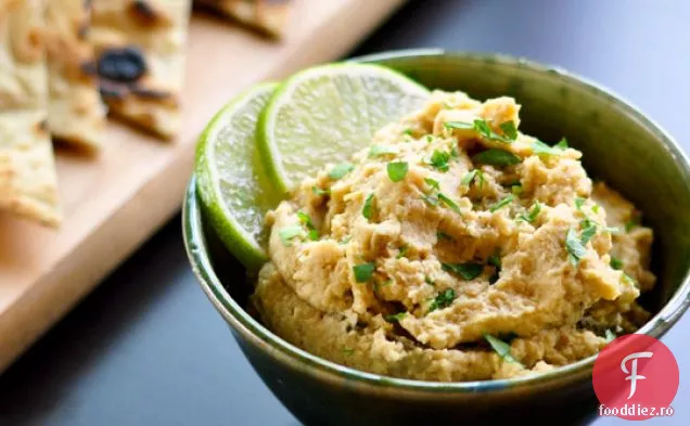 Jalape Prăjită Și Hummus De Tei